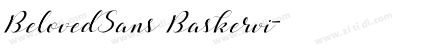 BelovedSans Baskervi字体转换